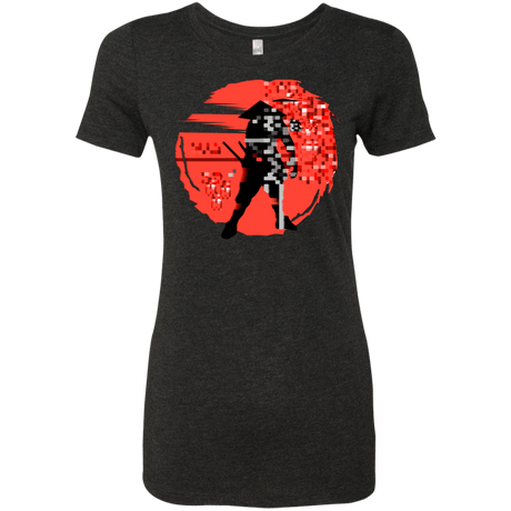 T-Shirts Vintage Black / S Samurai Pixel Women's Triblend T-Shirt