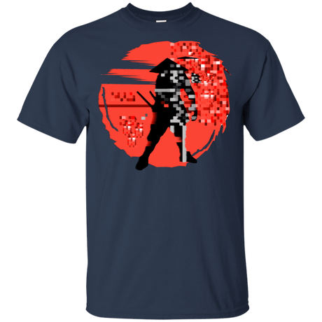 T-Shirts Navy / YXS Samurai Pixel Youth T-Shirt