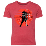T-Shirts Vintage Red / YXS Samurai Pixel Youth Triblend T-Shirt
