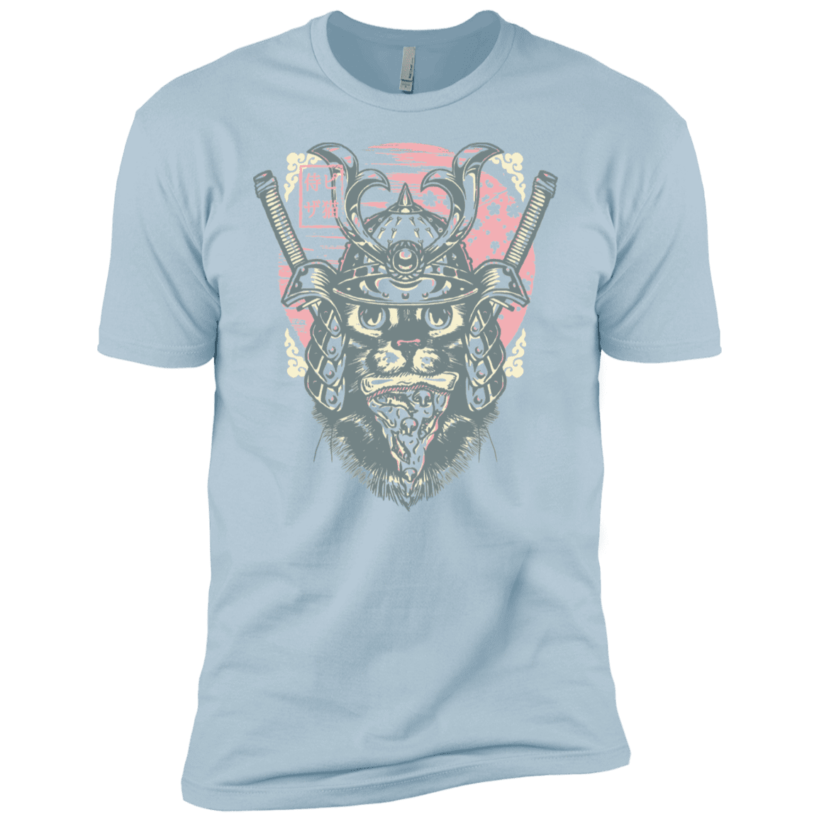 T-Shirts Light Blue / YXS Samurai Pizza Cat Boys Premium T-Shirt
