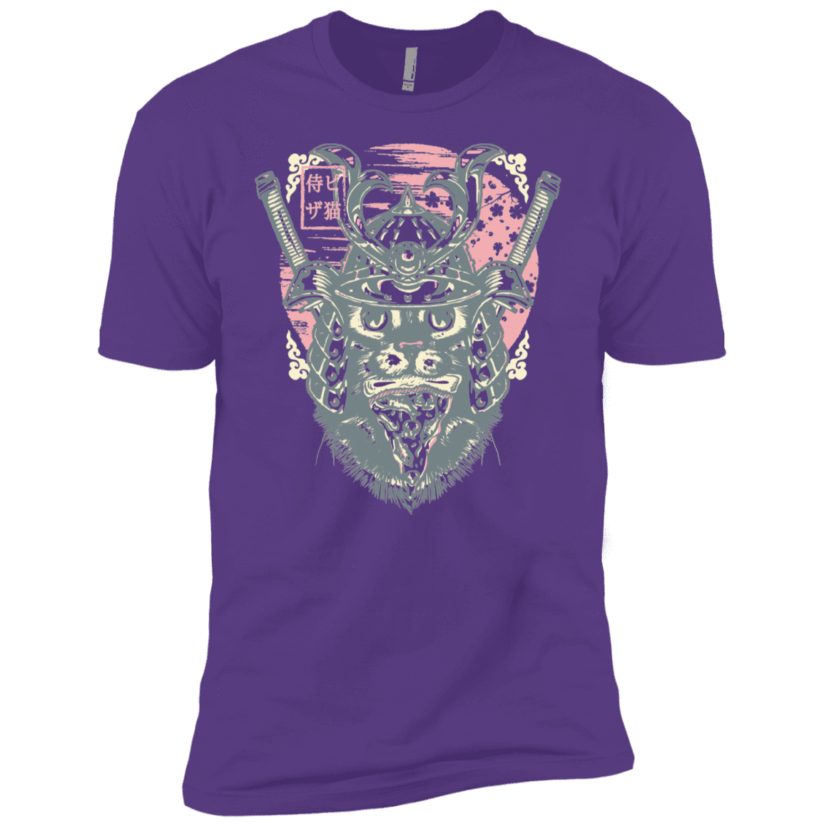 T-Shirts Purple Rush / YXS Samurai Pizza Cat Boys Premium T-Shirt