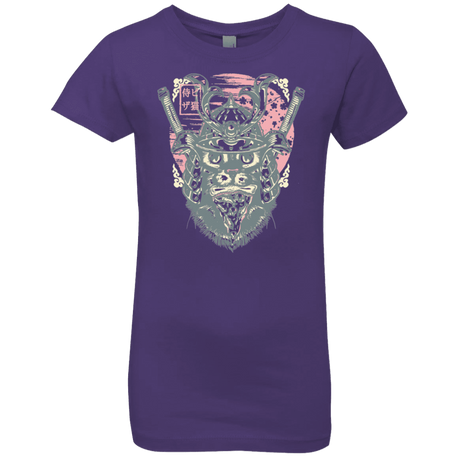 T-Shirts Purple Rush / YXS Samurai Pizza Cat Girls Premium T-Shirt