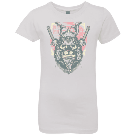 T-Shirts White / YXS Samurai Pizza Cat Girls Premium T-Shirt