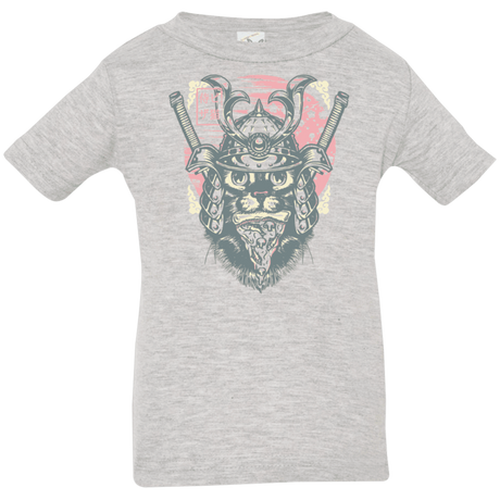 T-Shirts Heather Grey / 6 Months Samurai Pizza Cat Infant Premium T-Shirt