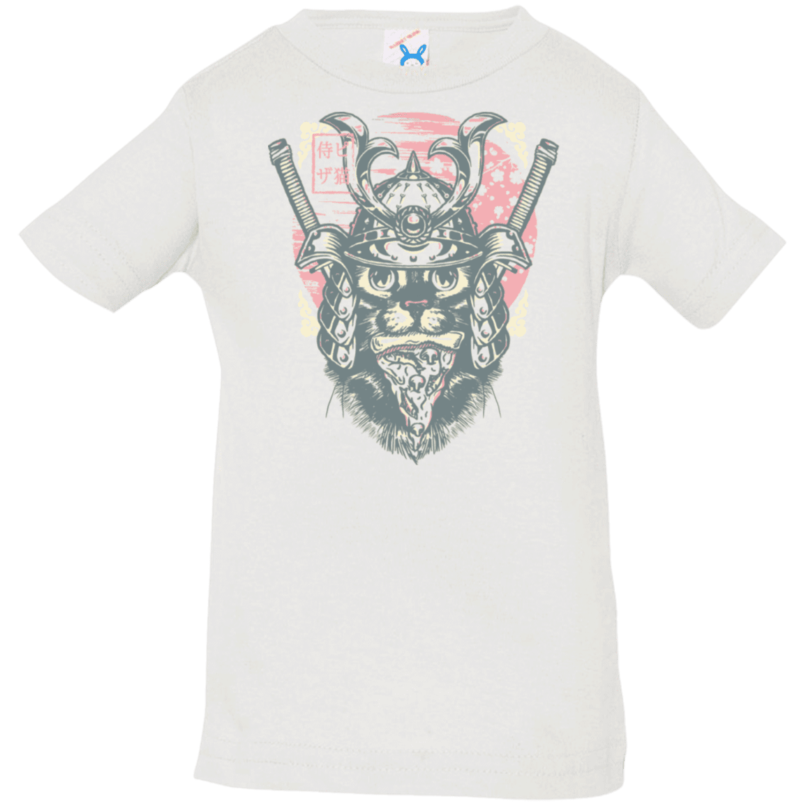 T-Shirts White / 6 Months Samurai Pizza Cat Infant Premium T-Shirt