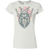 T-Shirts White / S Samurai Pizza Cat Junior Slimmer-Fit T-Shirt