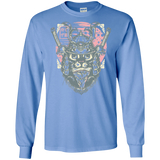T-Shirts Carolina Blue / S Samurai Pizza Cat Men's Long Sleeve T-Shirt
