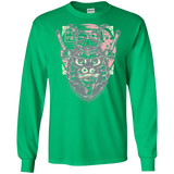 T-Shirts Irish Green / S Samurai Pizza Cat Men's Long Sleeve T-Shirt