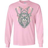 T-Shirts Light Pink / S Samurai Pizza Cat Men's Long Sleeve T-Shirt