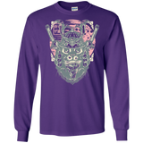 T-Shirts Purple / S Samurai Pizza Cat Men's Long Sleeve T-Shirt