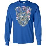 T-Shirts Royal / S Samurai Pizza Cat Men's Long Sleeve T-Shirt