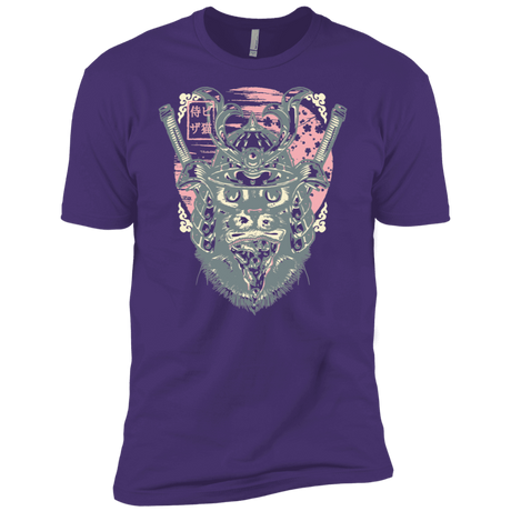 T-Shirts Purple Rush/ / X-Small Samurai Pizza Cat Men's Premium T-Shirt