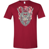 T-Shirts Cardinal Red / S Samurai Pizza Cat Men's Semi-Fitted Softstyle