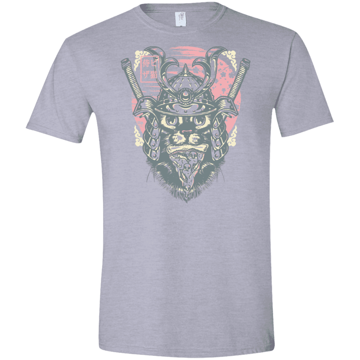 T-Shirts Sport Grey / X-Small Samurai Pizza Cat Men's Semi-Fitted Softstyle