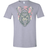 T-Shirts Sport Grey / X-Small Samurai Pizza Cat Men's Semi-Fitted Softstyle