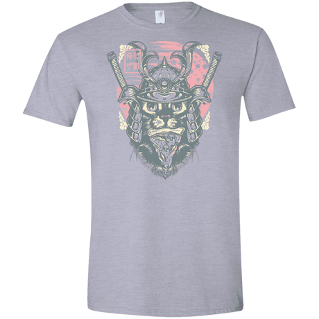 T-Shirts Sport Grey / X-Small Samurai Pizza Cat Men's Semi-Fitted Softstyle