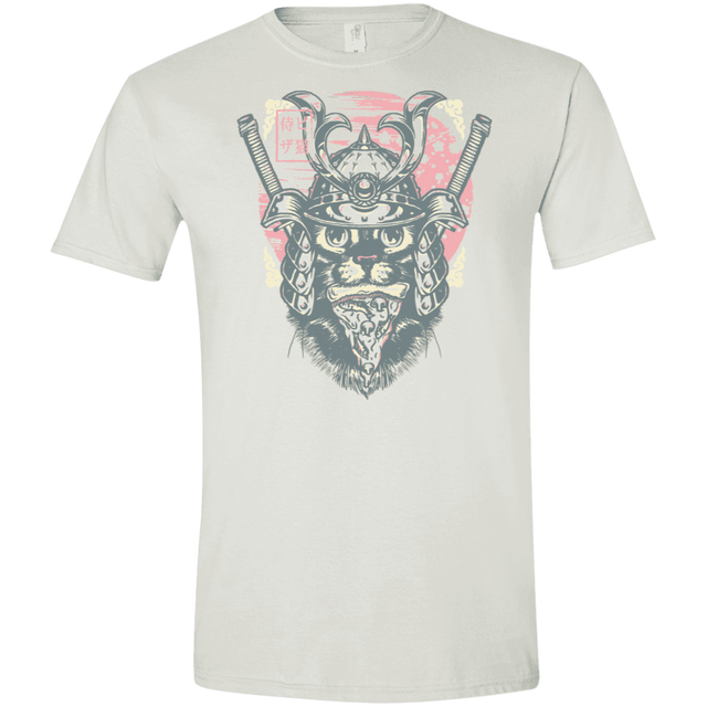 T-Shirts White / X-Small Samurai Pizza Cat Men's Semi-Fitted Softstyle