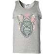 T-Shirts Ash / S Samurai Pizza Cat Men's Tank Top