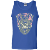 T-Shirts Royal / S Samurai Pizza Cat Men's Tank Top