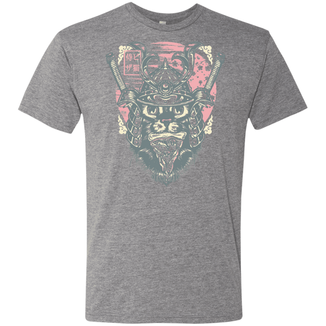 T-Shirts Premium Heather / S Samurai Pizza Cat Men's Triblend T-Shirt