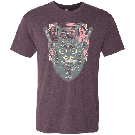 T-Shirts Vintage Purple / S Samurai Pizza Cat Men's Triblend T-Shirt