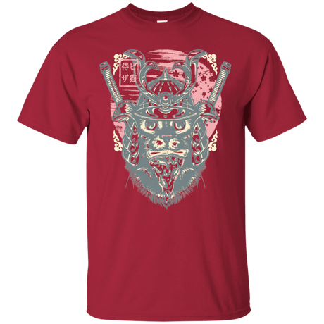 T-Shirts Cardinal / S Samurai Pizza Cat T-Shirt