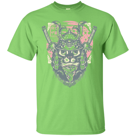 T-Shirts Lime / S Samurai Pizza Cat T-Shirt