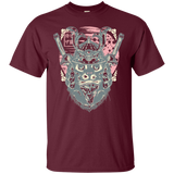 T-Shirts Maroon / S Samurai Pizza Cat T-Shirt