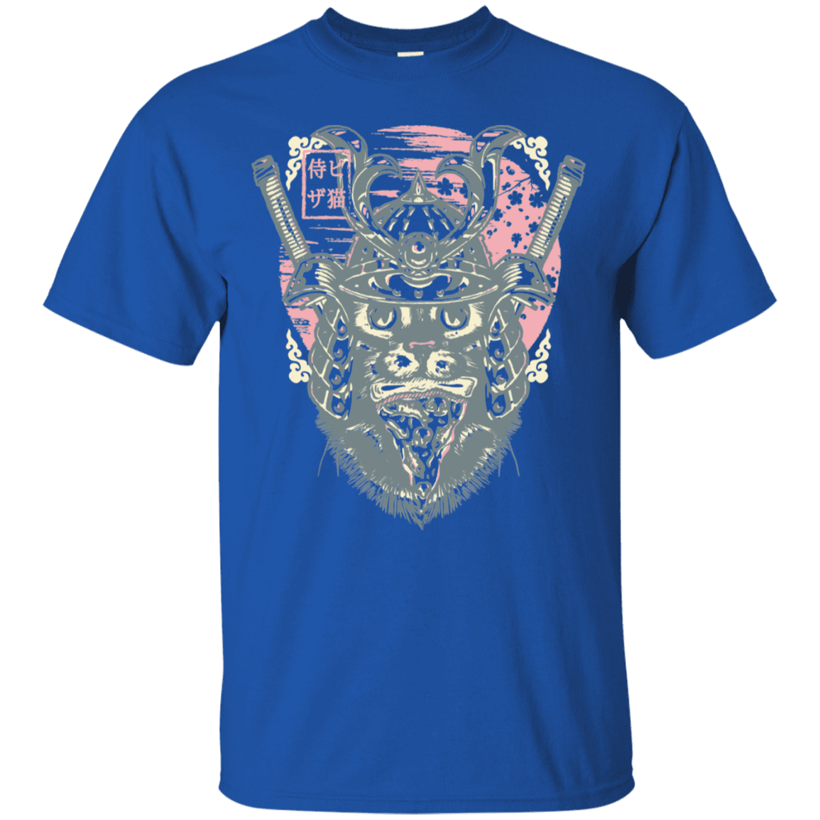 T-Shirts Royal / S Samurai Pizza Cat T-Shirt