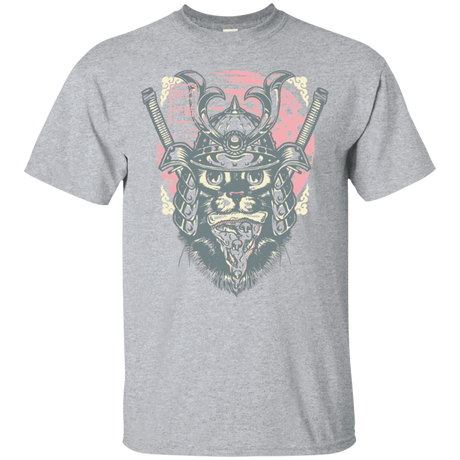 T-Shirts Sport Grey / S Samurai Pizza Cat T-Shirt