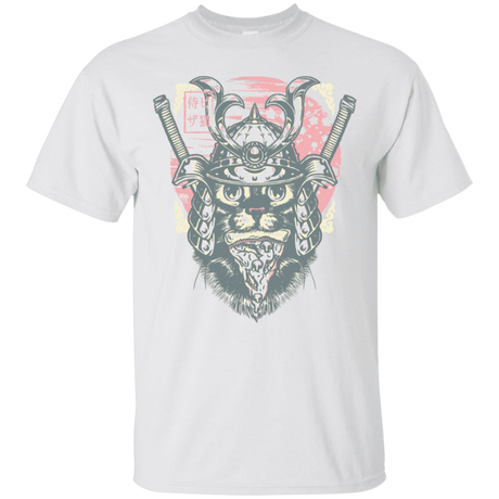 T-Shirts White / S Samurai Pizza Cat T-Shirt