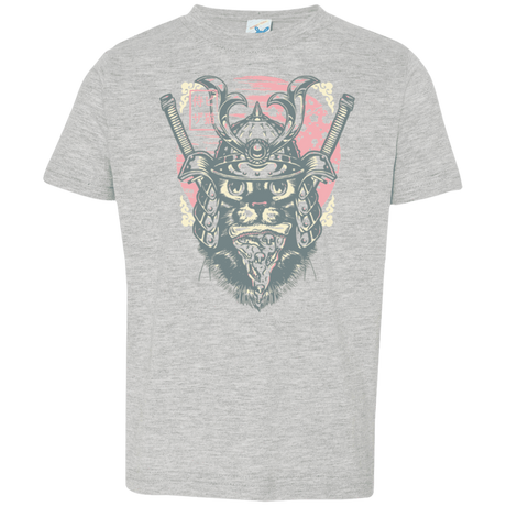 T-Shirts Heather Grey / 2T Samurai Pizza Cat Toddler Premium T-Shirt