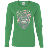 T-Shirts Irish Green / S Samurai Pizza Cat Women's Long Sleeve T-Shirt