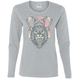 T-Shirts Sport Grey / S Samurai Pizza Cat Women's Long Sleeve T-Shirt