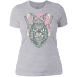 T-Shirts Heather Grey / X-Small Samurai Pizza Cat Women's Premium T-Shirt