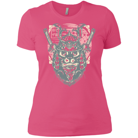 T-Shirts Hot Pink / X-Small Samurai Pizza Cat Women's Premium T-Shirt