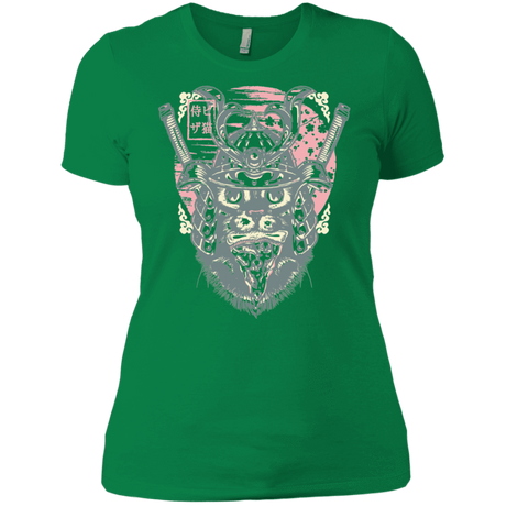 T-Shirts Kelly Green / X-Small Samurai Pizza Cat Women's Premium T-Shirt