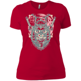T-Shirts Red / X-Small Samurai Pizza Cat Women's Premium T-Shirt