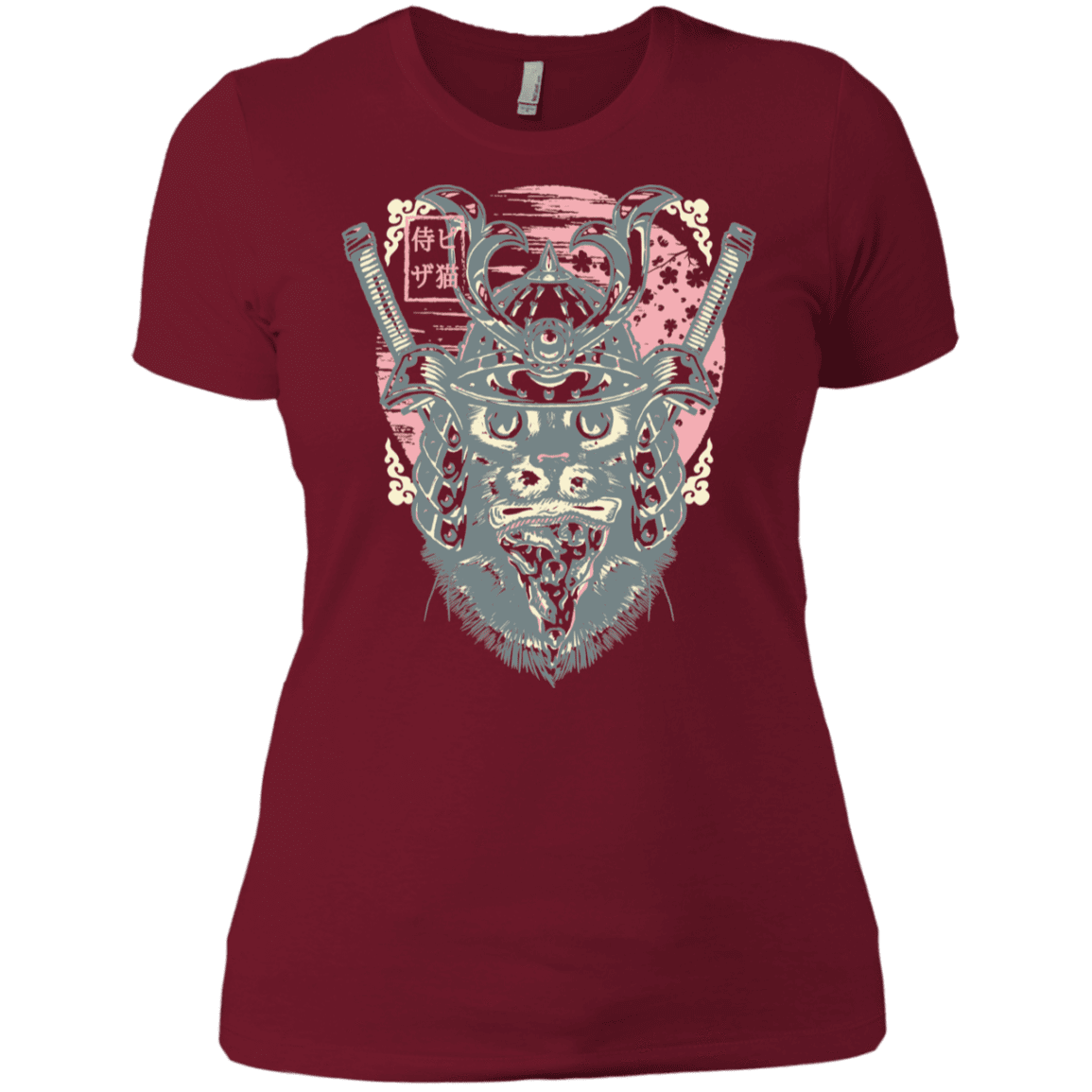 T-Shirts Scarlet / S Samurai Pizza Cat Women's Premium T-Shirt