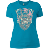 T-Shirts Turquoise / X-Small Samurai Pizza Cat Women's Premium T-Shirt
