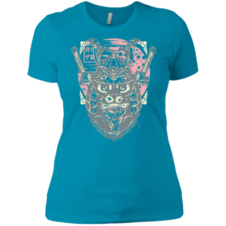 T-Shirts Turquoise / X-Small Samurai Pizza Cat Women's Premium T-Shirt