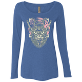T-Shirts Vintage Royal / S Samurai Pizza Cat Women's Triblend Long Sleeve Shirt