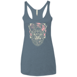 T-Shirts Indigo / X-Small Samurai Pizza Cat Women's Triblend Racerback Tank