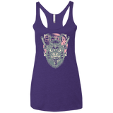 T-Shirts Purple Rush / X-Small Samurai Pizza Cat Women's Triblend Racerback Tank