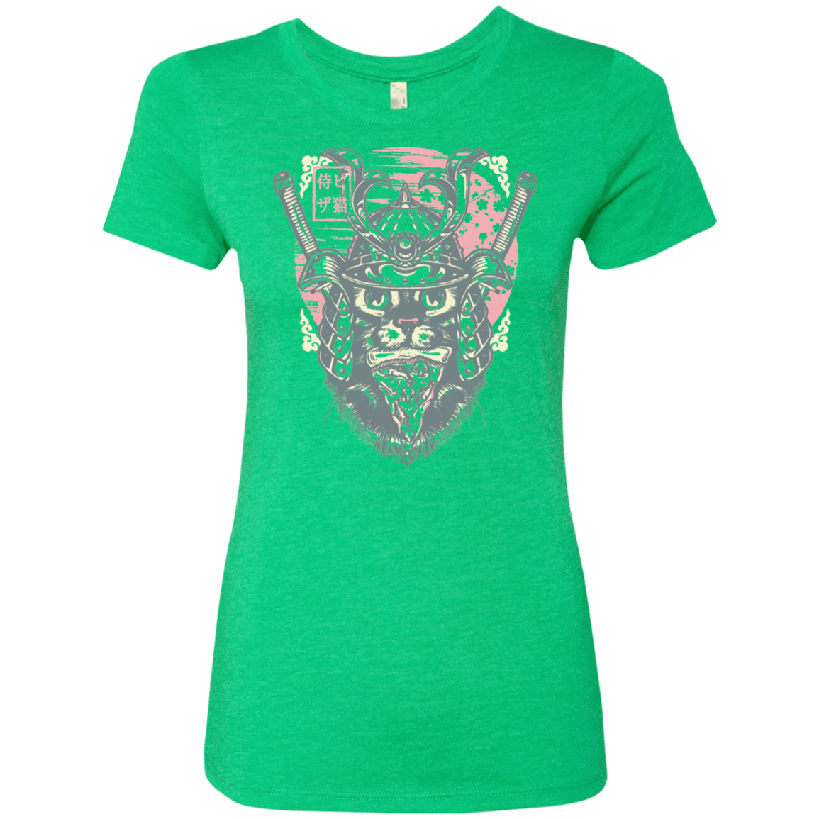 T-Shirts Envy / S Samurai Pizza Cat Women's Triblend T-Shirt