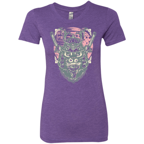 T-Shirts Purple Rush / S Samurai Pizza Cat Women's Triblend T-Shirt