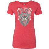 T-Shirts Vintage Red / S Samurai Pizza Cat Women's Triblend T-Shirt