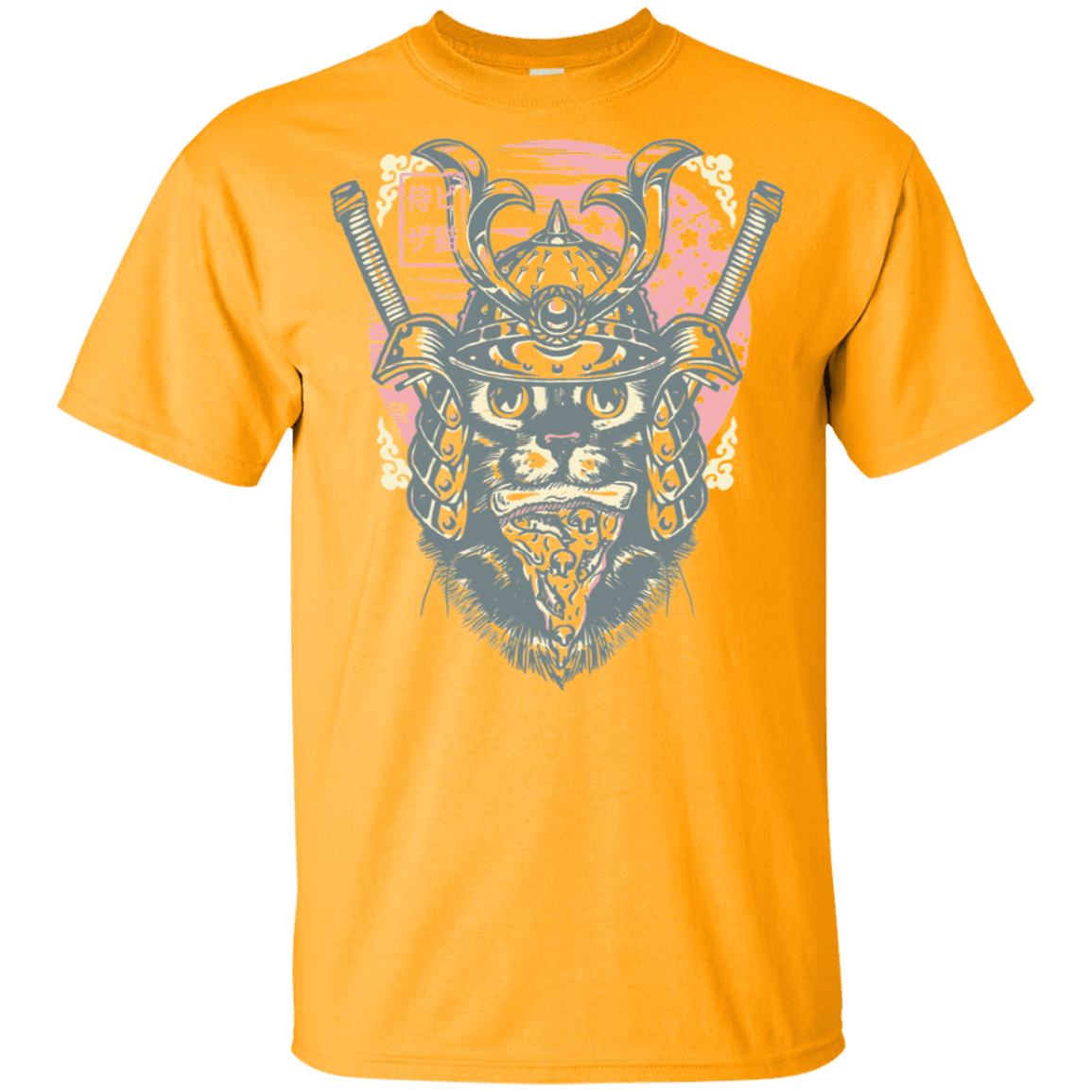T-Shirts Gold / YXS Samurai Pizza Cat Youth T-Shirt