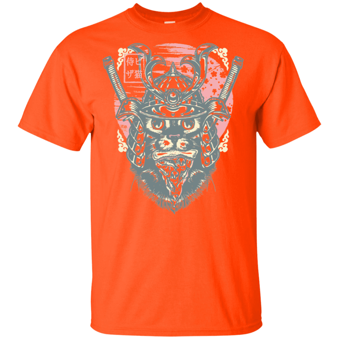 T-Shirts Orange / YXS Samurai Pizza Cat Youth T-Shirt