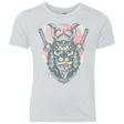 T-Shirts Heather White / YXS Samurai Pizza Cat Youth Triblend T-Shirt